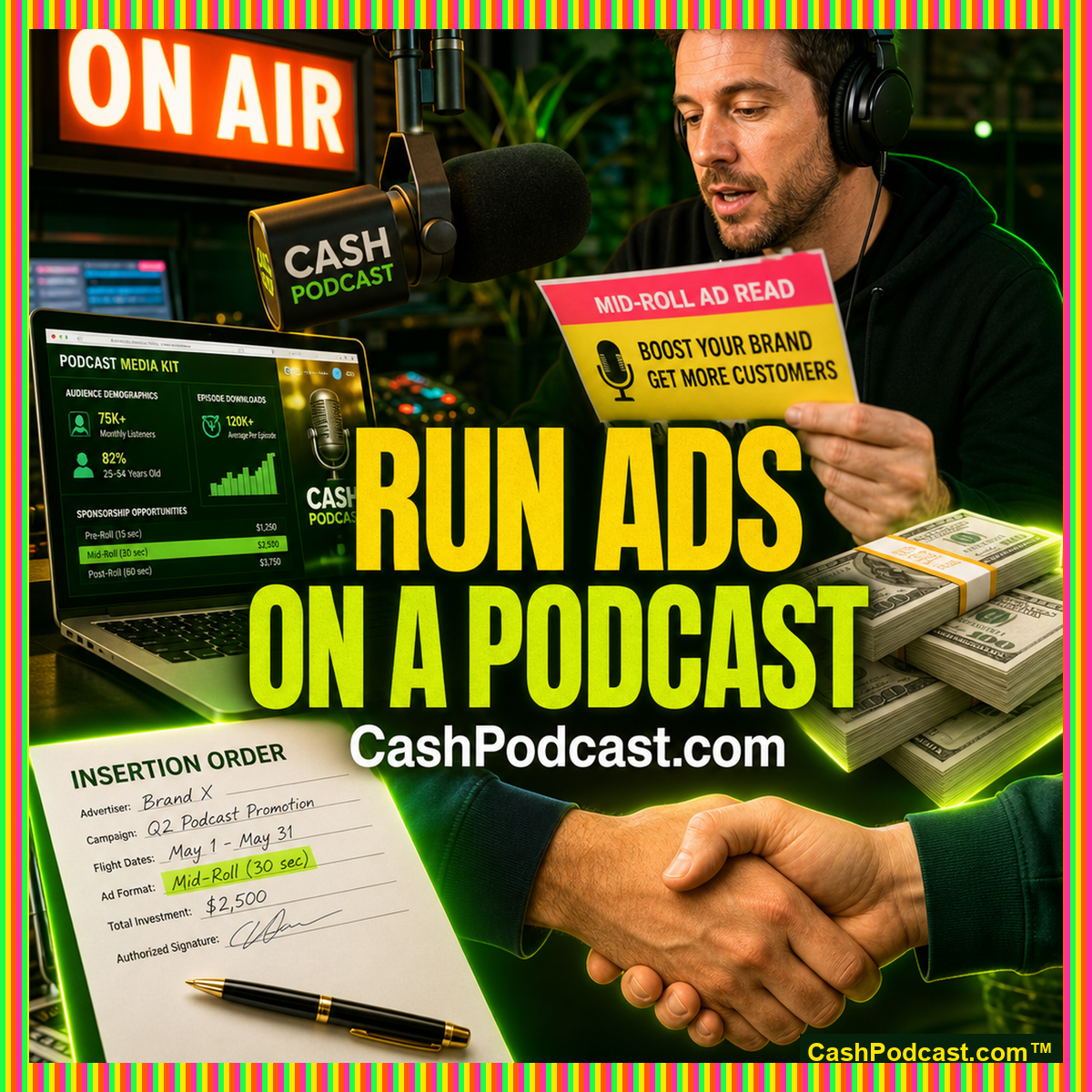 How to Run Ads on a Podcast Without Training People to Skip