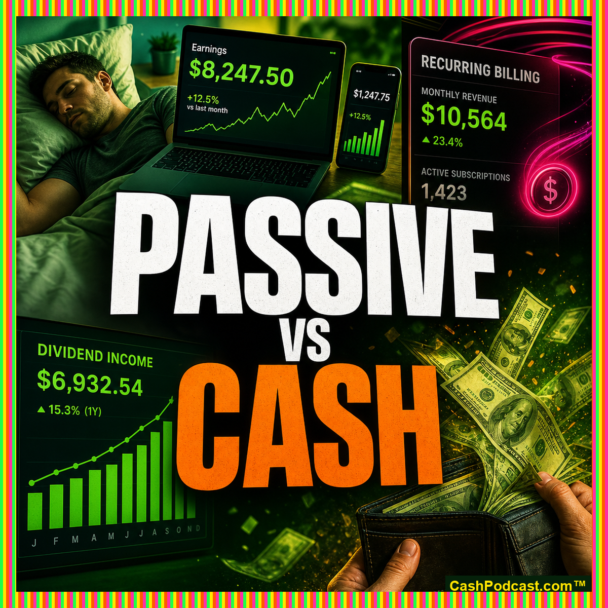 Passive Income vs Active Cash: Stop Mixing the Words